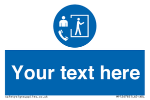 Custom Mandatory: Entry only with supervisor outside